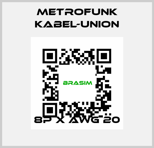 8P x AWG 20 METROFUNK KABEL-UNION