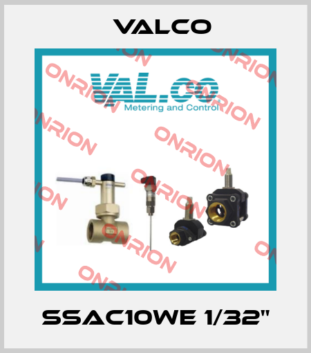 SSAC10WE 1/32" Valco