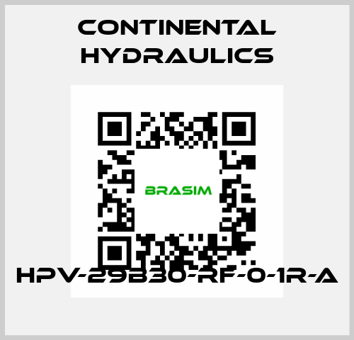 HPV-29B30-RF-0-1R-A Continental Hydraulics