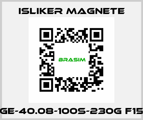 GE-40.08-100S-230G F15 ISLIKER MAGNETE