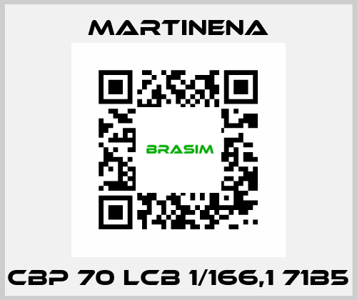 CBP 70 LCB 1/166,1 71B5 Martinena