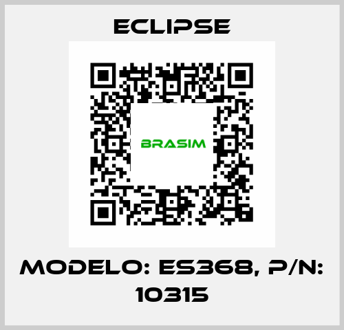 MODELO: ES368, P/N: 10315 Eclipse