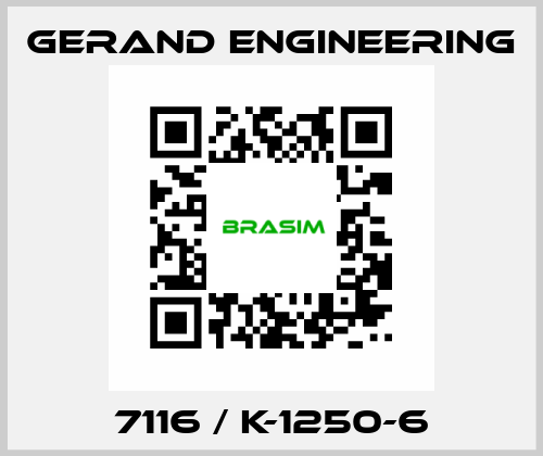 7116 / K-1250-6 Gerand Engineering