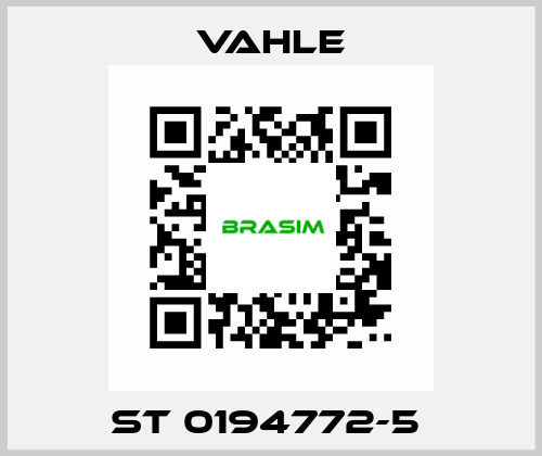 ST 0194772-5  Vahle