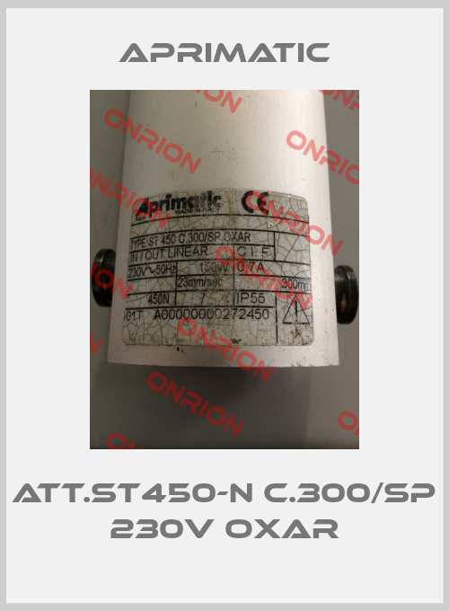 ATT.ST450-N C.300/SP 230V OXAR-big