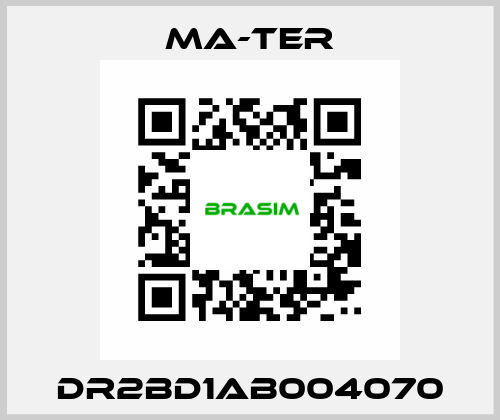 DR2BD1AB004070 MA-TER