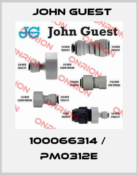 100066314 /  PM0312E John Guest