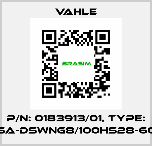 P/n: 0183913/01, Type: SA-DSWNG8/100HS28-60 Vahle