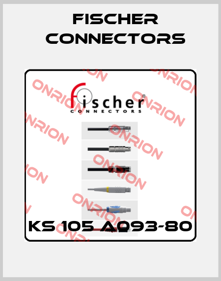 KS 105 A093-80 Fischer Connectors