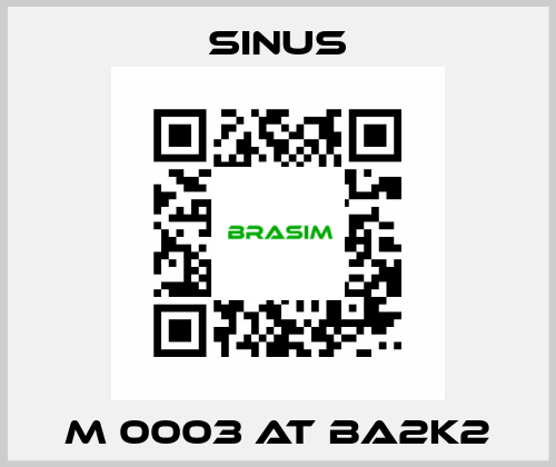 M 0003 AT BA2K2 Sinus