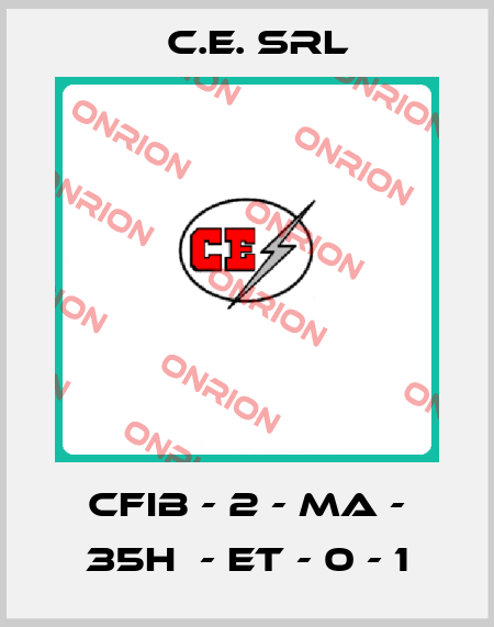 CFIB - 2 - MA - 35H  - ET - 0 - 1 C.E. srl