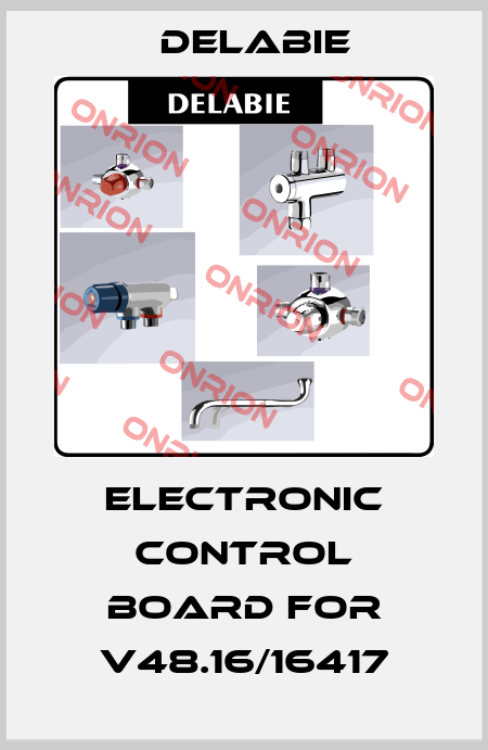 Electronic control board for V48.16/16417 Delabie