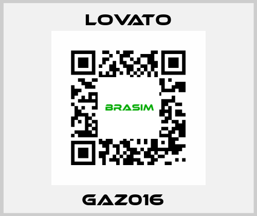 GAZ016   Lovato