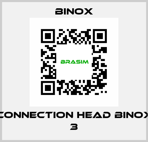 Connection head BINOX 3 Binox