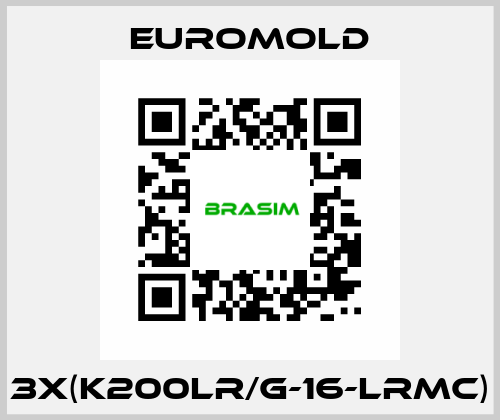 3x(K200LR/G-16-LRMC) EUROMOLD