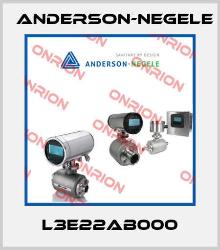 L3E22AB000 Anderson-Negele