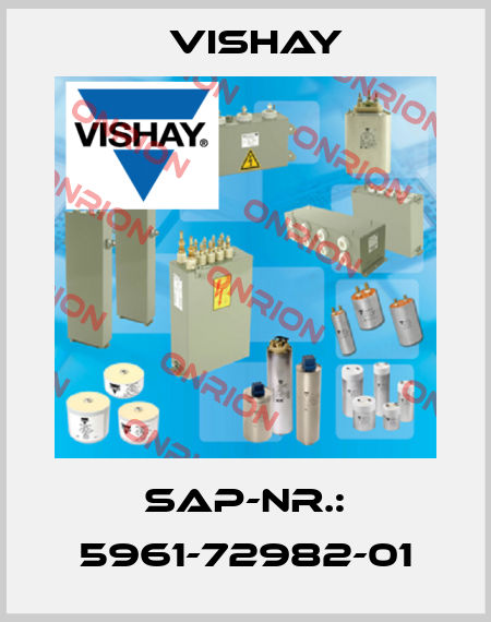 SAP-Nr.: 5961-72982-01 Vishay