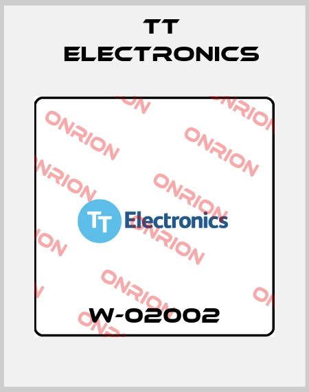 W-02002 TT Electronics