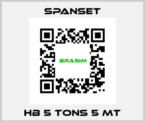 HB 5 TONS 5 MT SpanSet