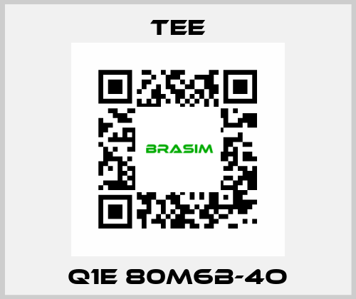 Q1E 80M6B-4O TEE