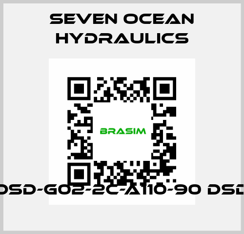 DSD-G02-2C-A110-90 DSD Seven Ocean Hydraulics