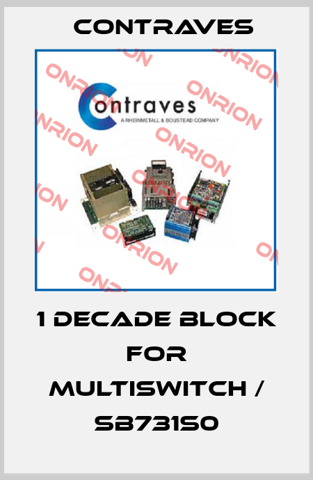 1 decade block for MULTISWITCH / SB731S0 Contraves