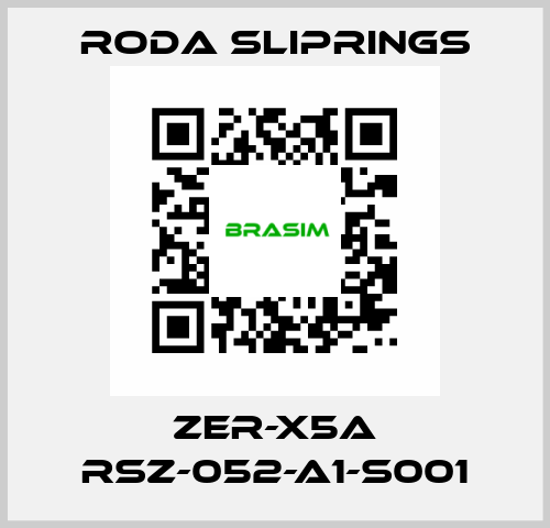 ZER-X5A RSZ-052-A1-S001 Roda Sliprings