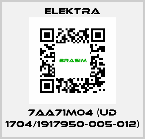 7AA71M04 (UD 1704/1917950-005-012) ELEKTRA