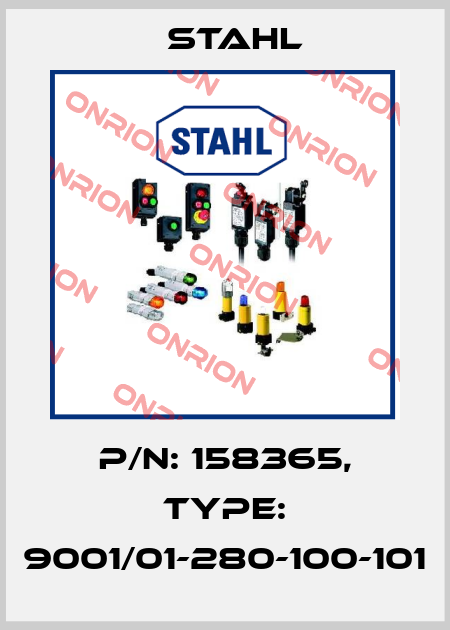 P/N: 158365, Type: 9001/01-280-100-101 Stahl