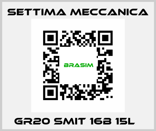 GR20 SMIT 16B 15L   Settima Meccanica