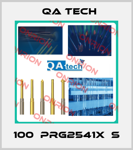 100‐PRG2541X‐S QA Tech