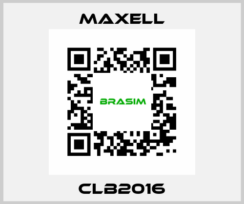 CLB2016 MAXELL