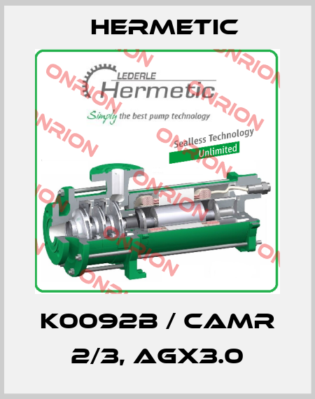 K0092B / CAMR 2/3, AGX3.0 Hermetic