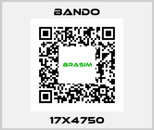 17X4750 Bando