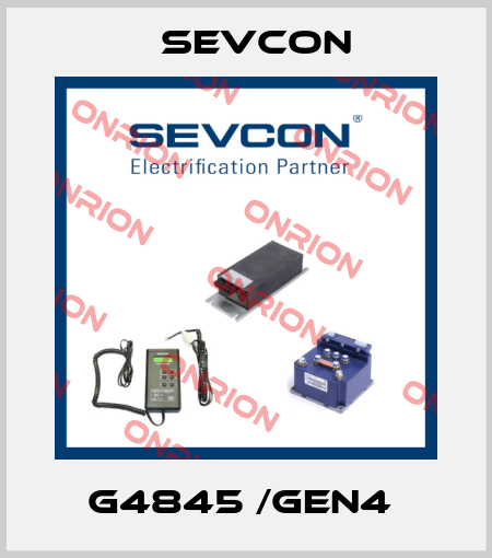 G4845 /Gen4  Sevcon