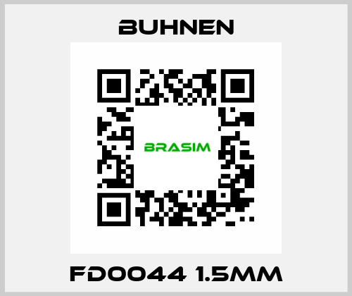 FD0044 1.5mm Buhnen