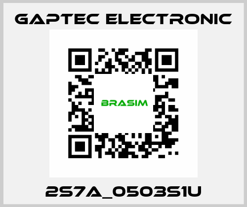 2S7A_0503S1U Gaptec Electronic