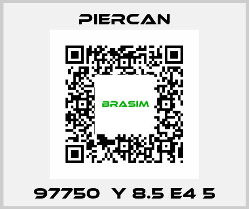 97750  Y 8.5 E4 5 Piercan