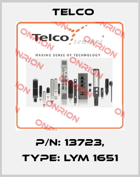 p/n: 13723, Type: LYM 1651 Telco