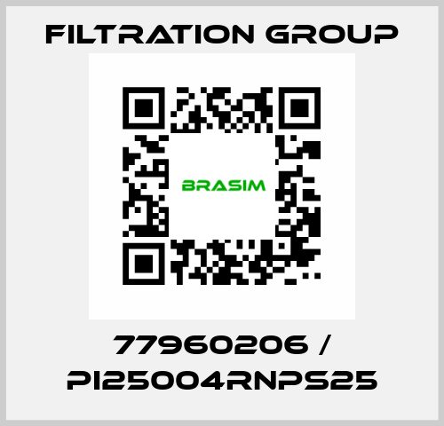 77960206 / PI25004RNPS25 Filtration Group