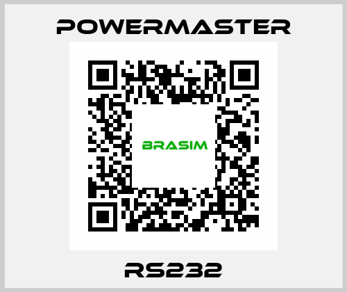 RS232 POWERMASTER