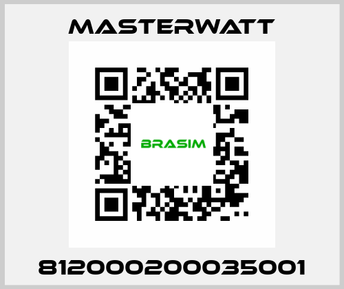 812000200035001 Masterwatt