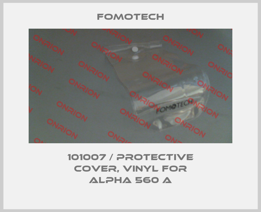 101007 / Protective cover, vinyl for Alpha 560 A-big