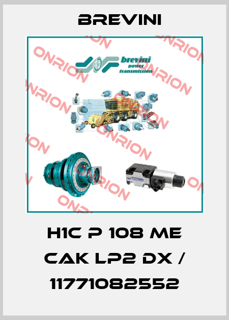 H1C P 108 ME CAK LP2 DX / 11771082552 Brevini