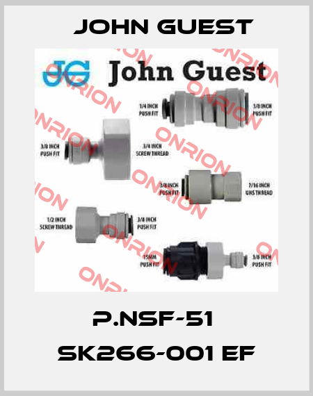 P.NSF-51  SK266-001 EF John Guest