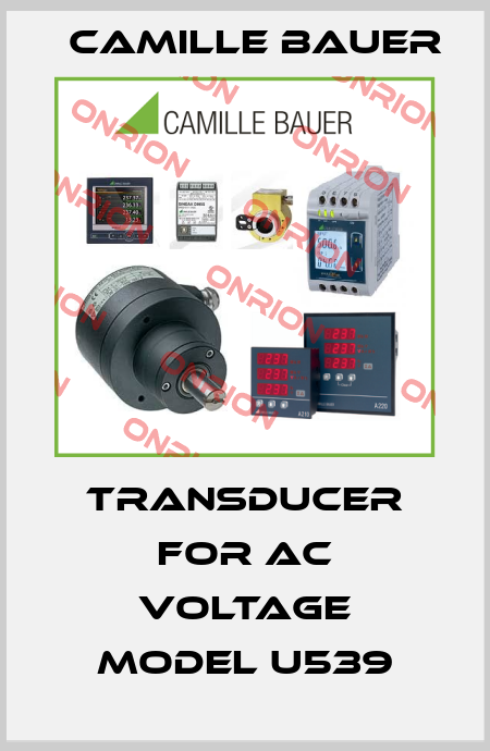 transducer for ac voltage model U539 Camille Bauer