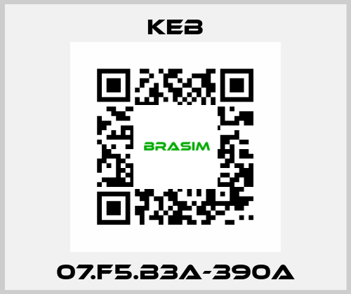 07.F5.B3A-390A KEB