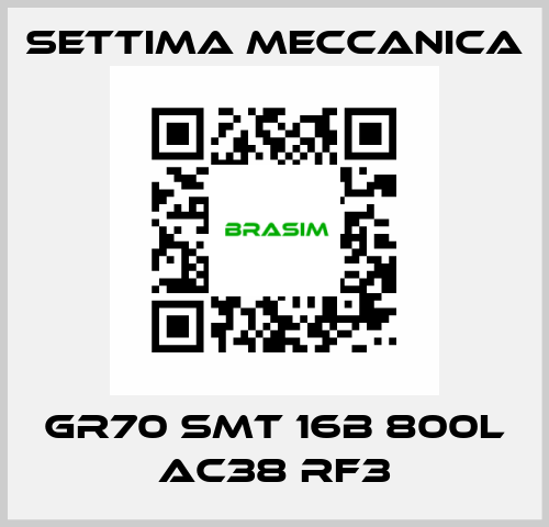 GR70 SMT 16B 800L AC38 RF3 Settima Meccanica