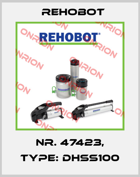Nr. 47423, Type: DHSS100 Rehobot