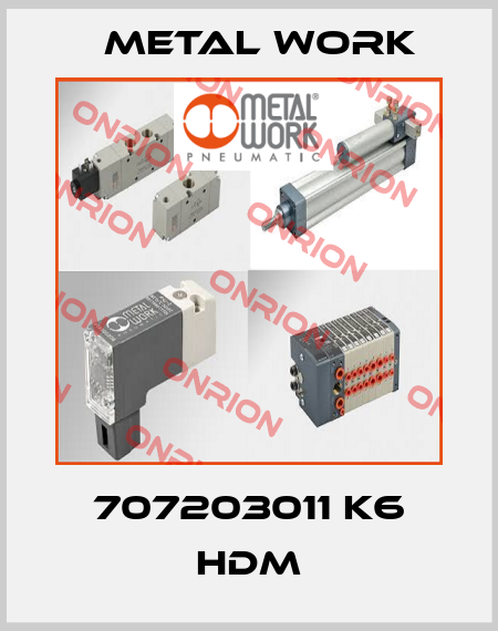 707203011 K6 HDM Metal Work